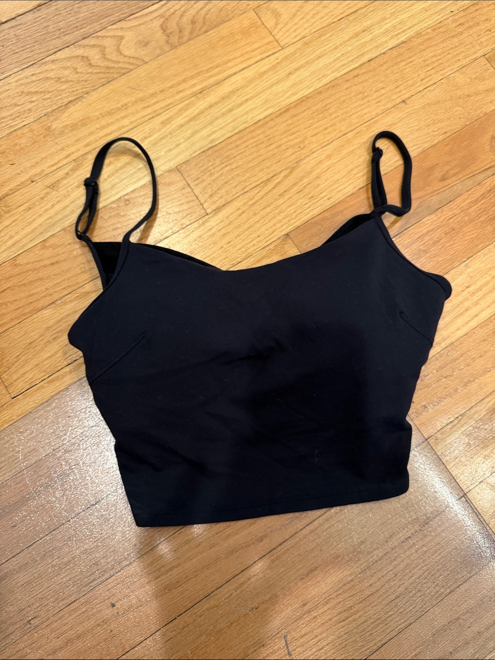 Black Women’s Cropped Tank Top